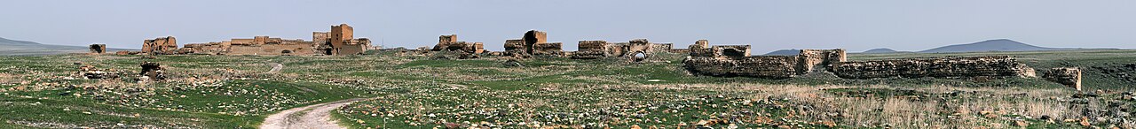 20110419 Ani North Walls Turkey Panorama