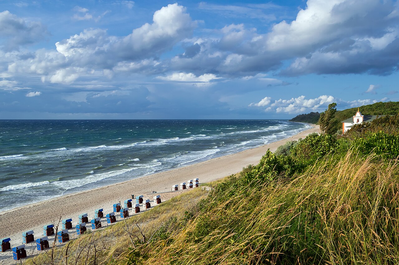 Baltic Sea view from Schmiedeberg hill in Rerik, 2